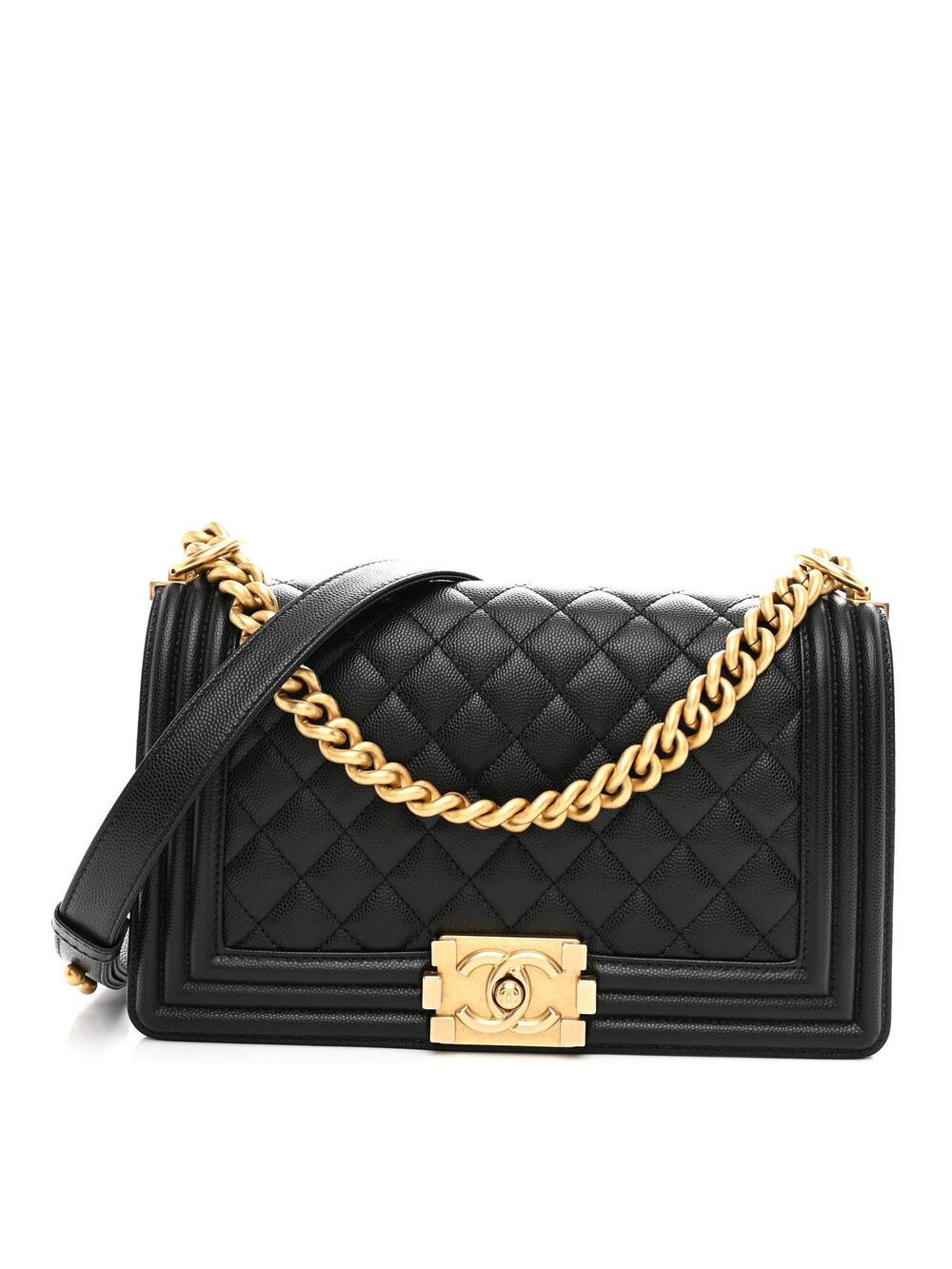 Chanel Caviar Quilted Medium Boy Flap #323674C39B